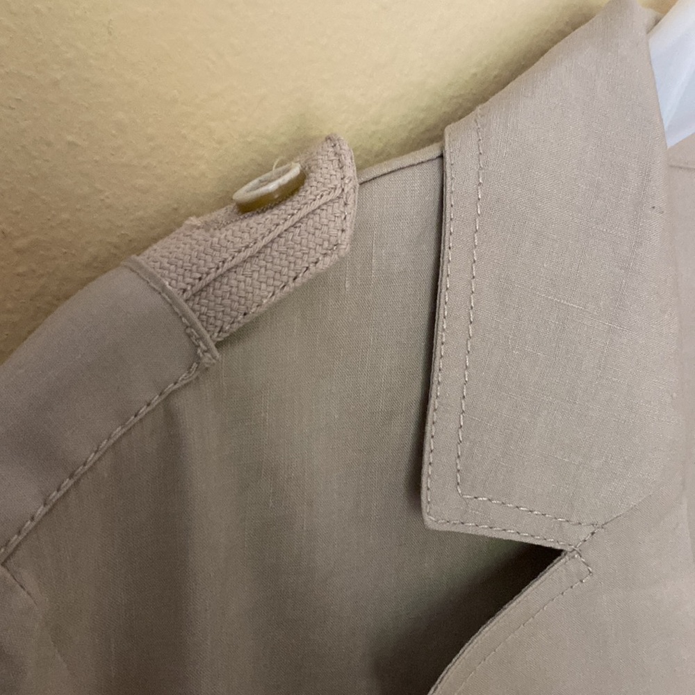 Chicos Linen Jacket - Picture 5 of 13